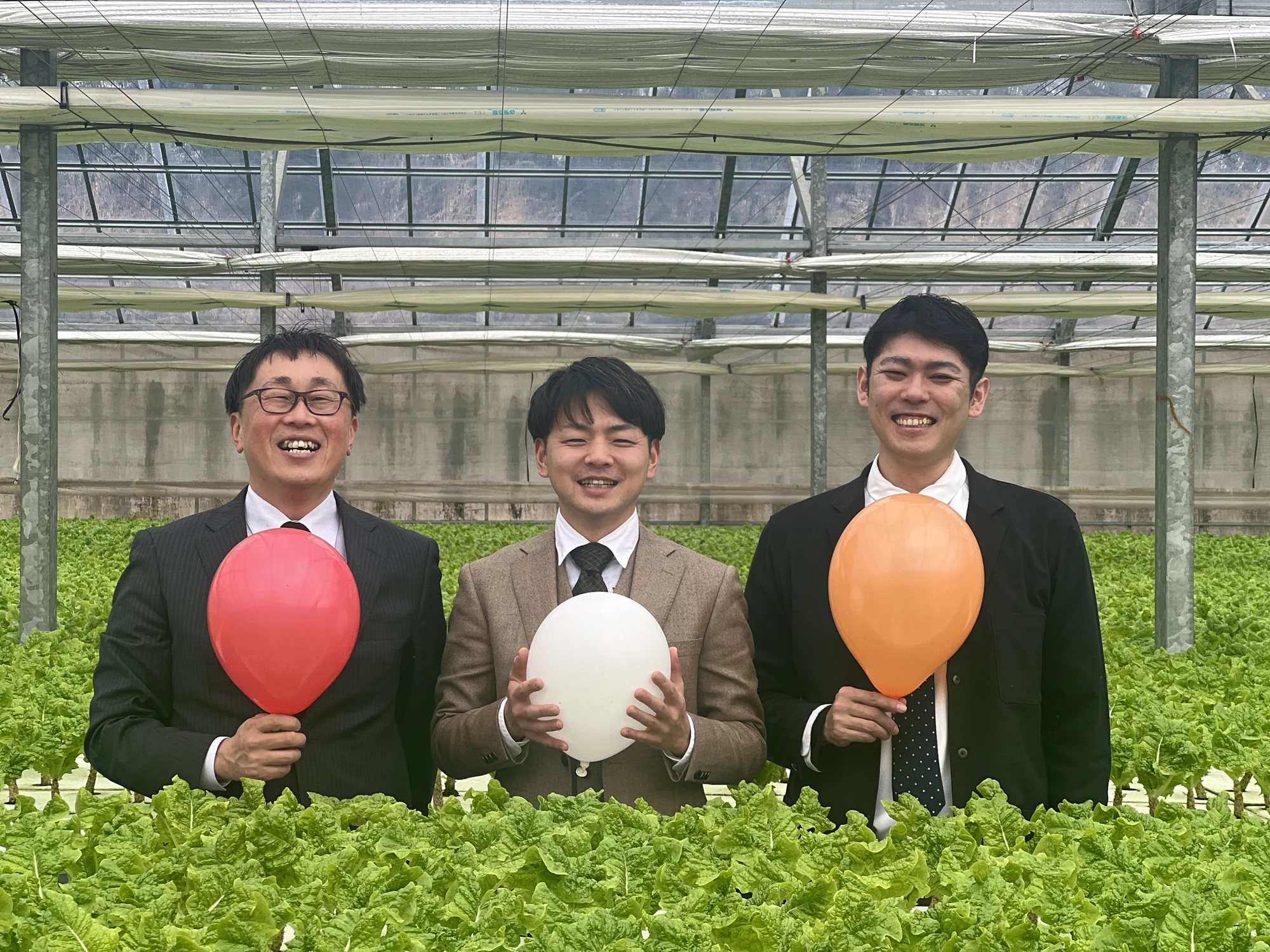 BALLOONを始めた3人。2024年2月。風船だけは、準備万端。